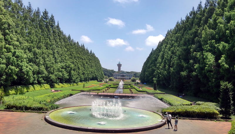 フランス式庭園　神奈川県立相模原公園